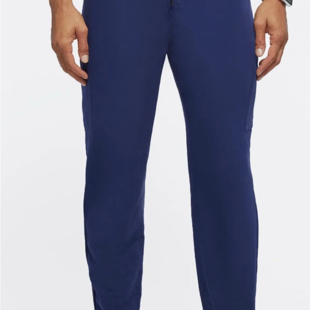 Jaanuu Men’s Mesh Pocket Jogger Scrub Pants - Size L - Picture 6 of 8